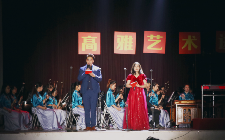 “高雅艺术进校园”18新利怎样民乐专场音乐会圆满结束