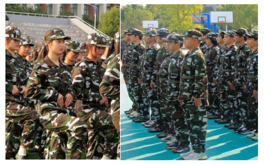 最美军训照，绽放青春色彩