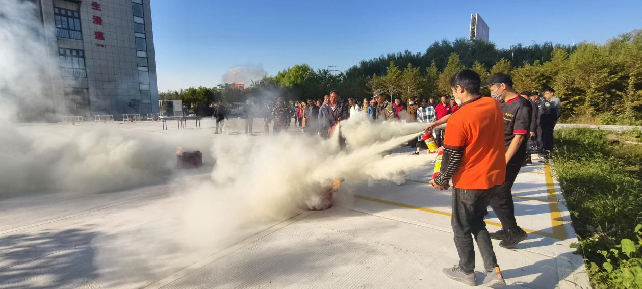 我校在新利体育在线官网首页登录入口组织开展2024年消防宣传月系列活动